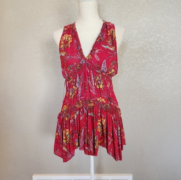 Free People purple haze tunic top size XS - Picture 1 of 10